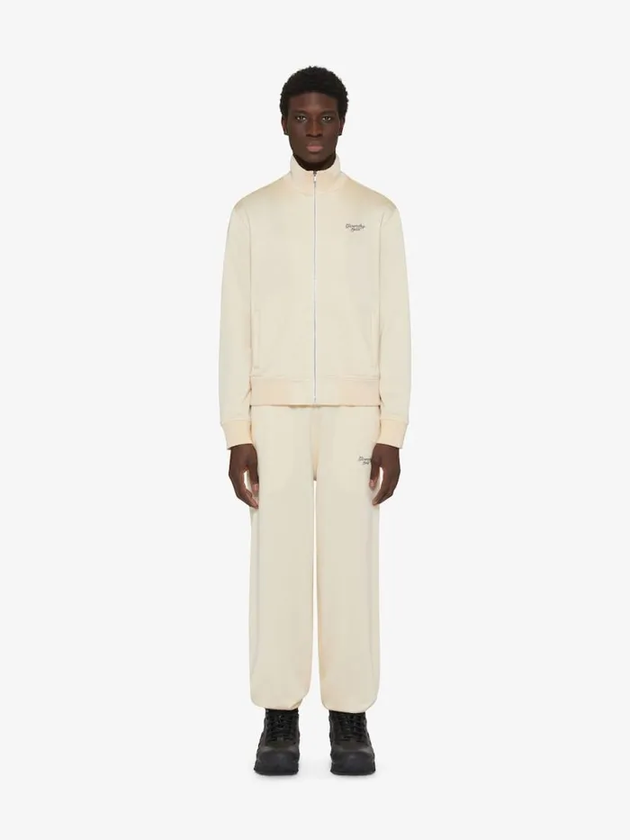 1952 Tracksuit Jacket In Fleece Ivory Men Givenchy Sweatshirts and Hoodies