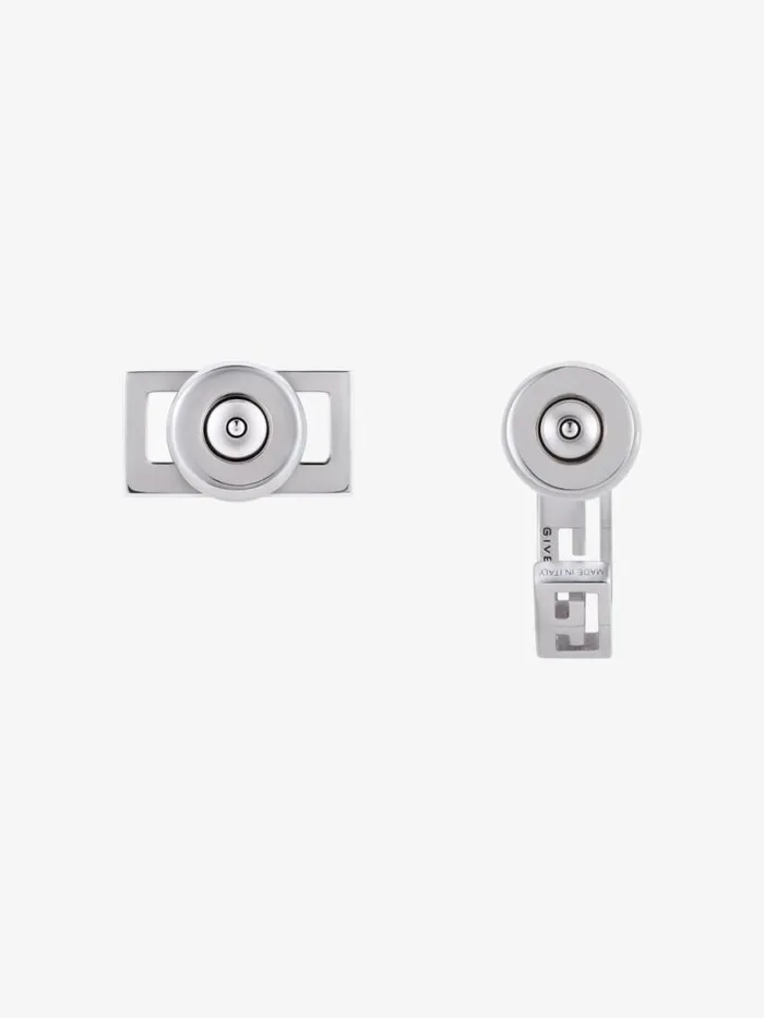 2g Earrings In Metal Silvery Men Givenchy Jewelry