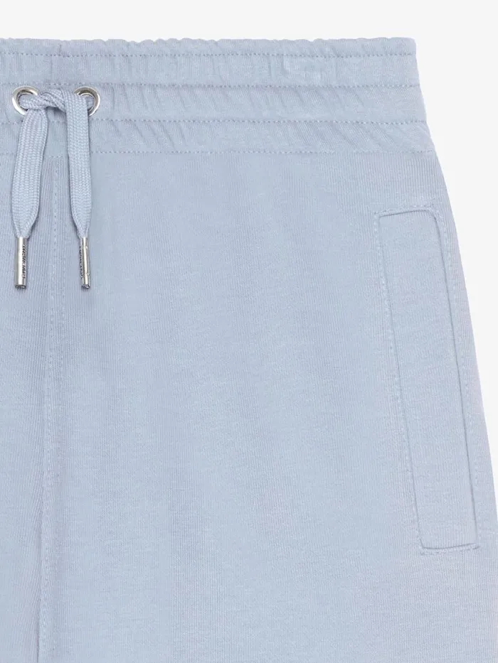 4g Bermuda Shorts In Fleece Light Blue Kids Givenchy