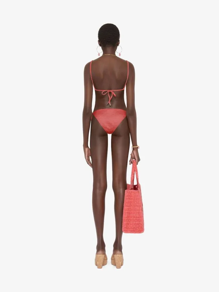 4g Bikini Bottom Coral Women Givenchy Swimwear