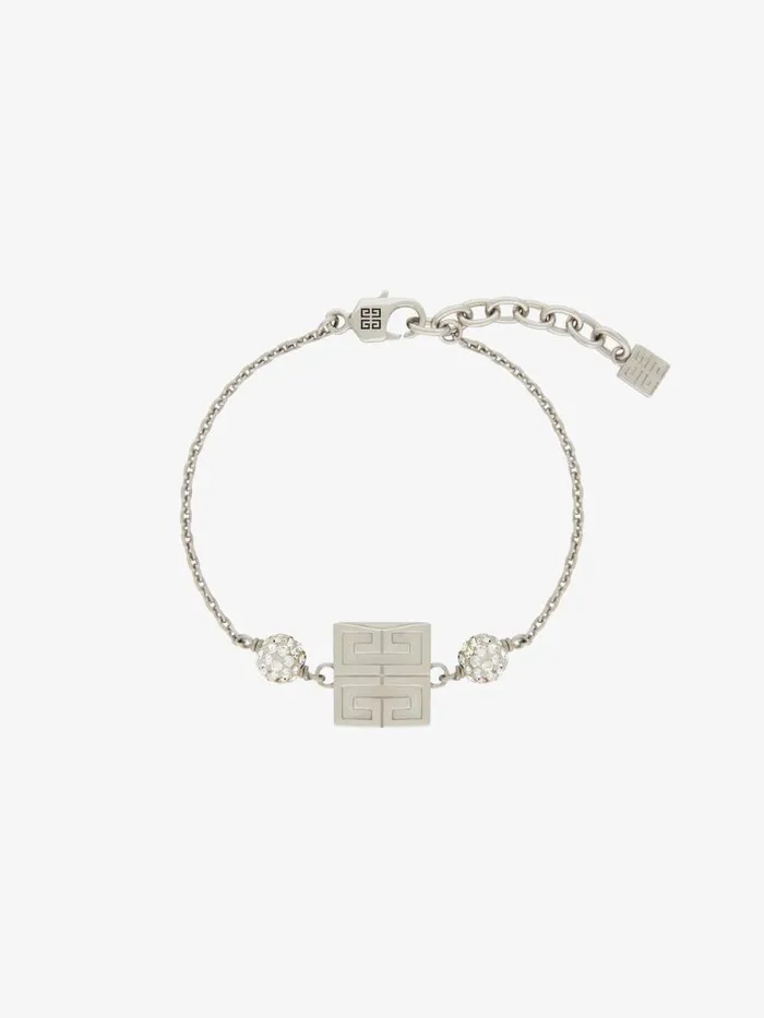 4g Bracelet In Metal With Crystals Silvery Women Givenchy Jewelry