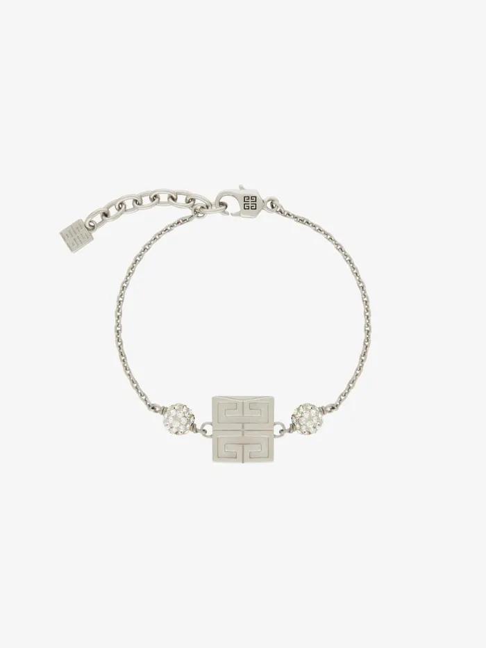 4g Bracelet In Metal With Crystals Silvery Women Givenchy Jewelry