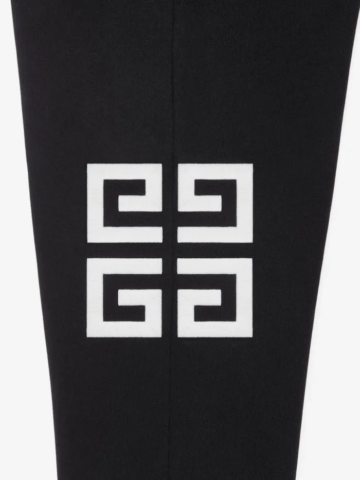 4g Slim Fit Jogger Pants In Fleece Black Men Givenchy Pants and Shorts