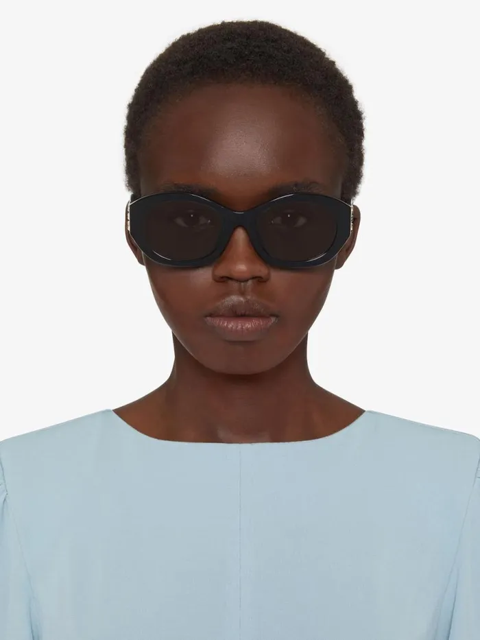 4g Sunglasses In Acetate Black Women Givenchy Sunglasses