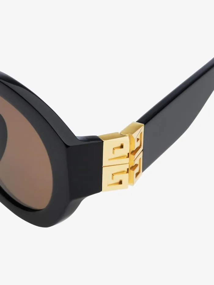 4g Sunglasses In Acetate Black Women Givenchy Sunglasses