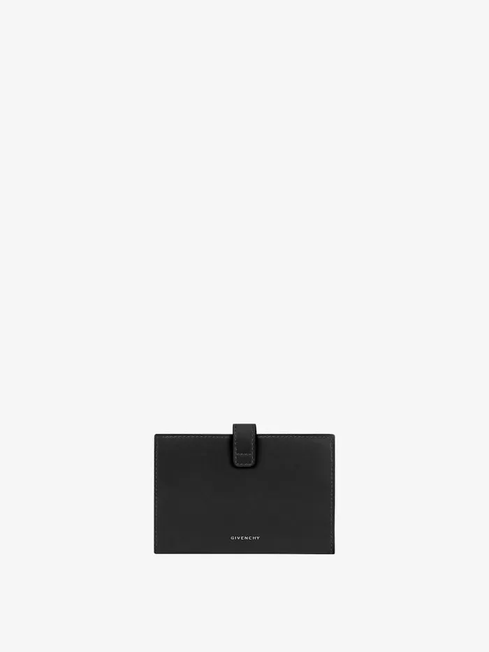 4g Wallet In Box Leather Black Women Givenchy Wallets and Card Holders