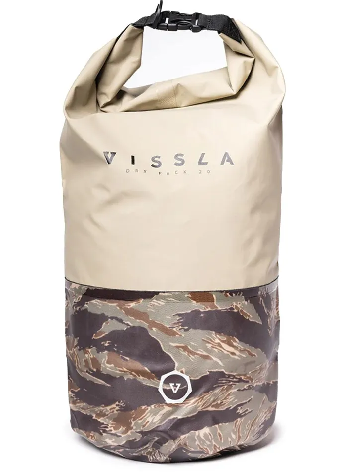 7 Seas 20L Dry Pack Khaki Men Vissla Bags