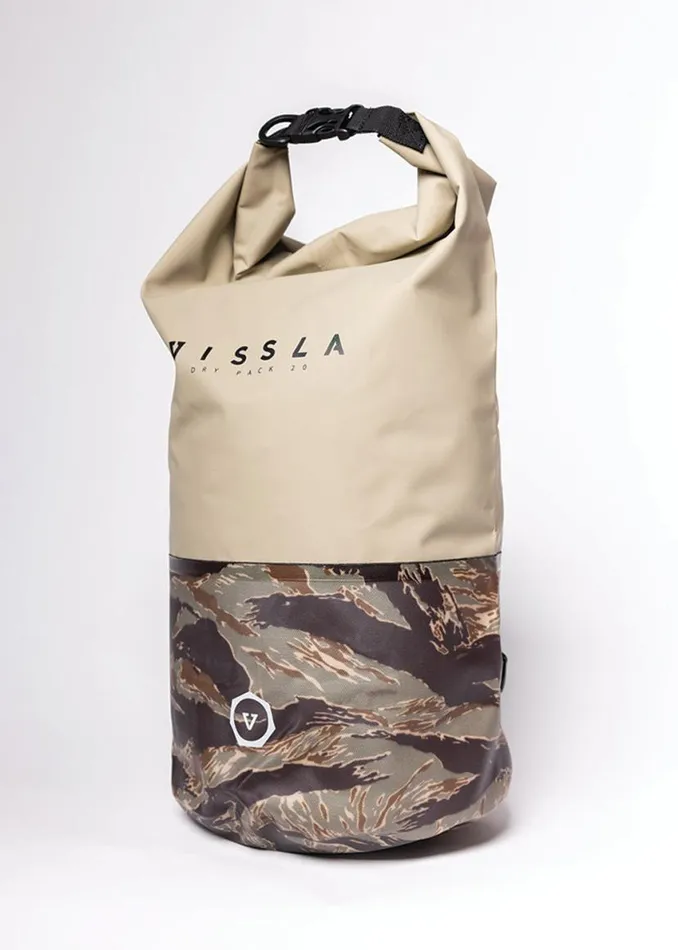 7 Seas 20L Dry Pack Khaki Men Vissla Bags
