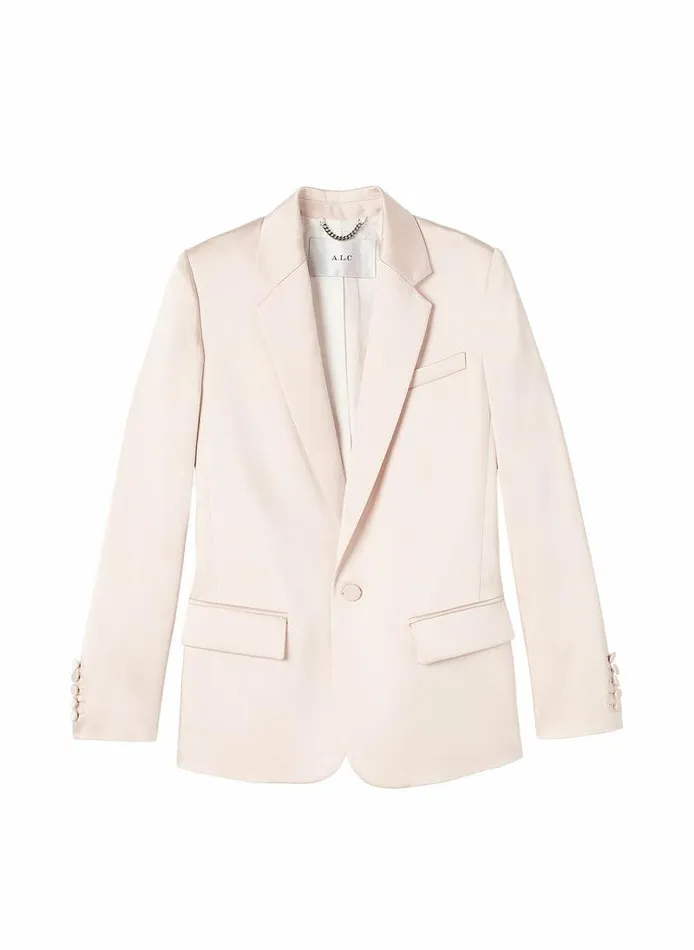 Accessories Women ALC Axel Satin Jacket Light Buff