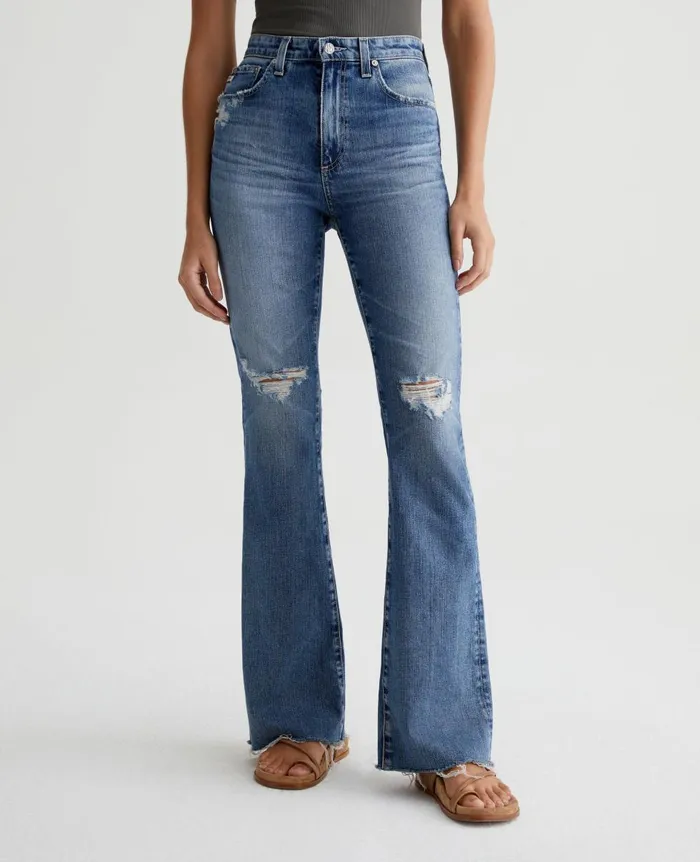 AG Jeans Alexxis Boot 17 Years Lagoon Destructed Women Denim AG Jeans Alexxis Boot 17 Years Lagoon Destructed Women Denim