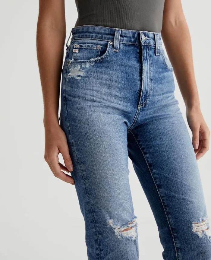 AG Jeans Alexxis Boot 17 Years Lagoon Destructed Women Denim AG Jeans Alexxis Boot 17 Years Lagoon Destructed Women Denim