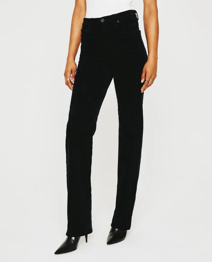 AG Jeans Alexxis Extended Super Black Women Pants AG Jeans Alexxis Extended Super Black Women Pants