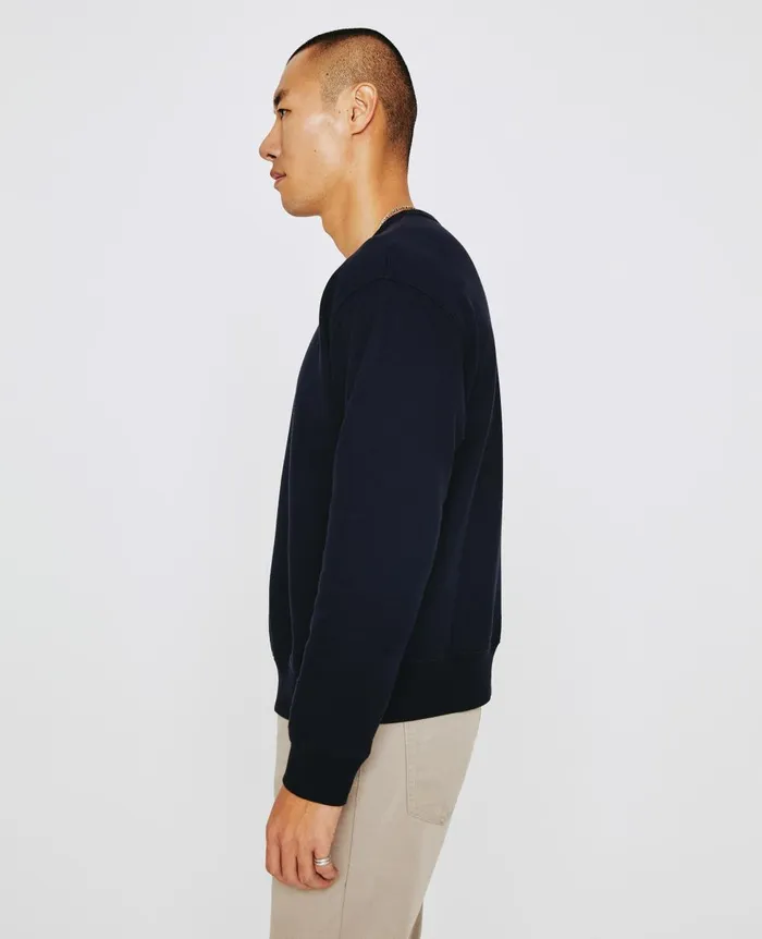 AG Jeans Arc Crew Deep Navy Men Tees AG Jeans Arc Crew Deep Navy Men Tees