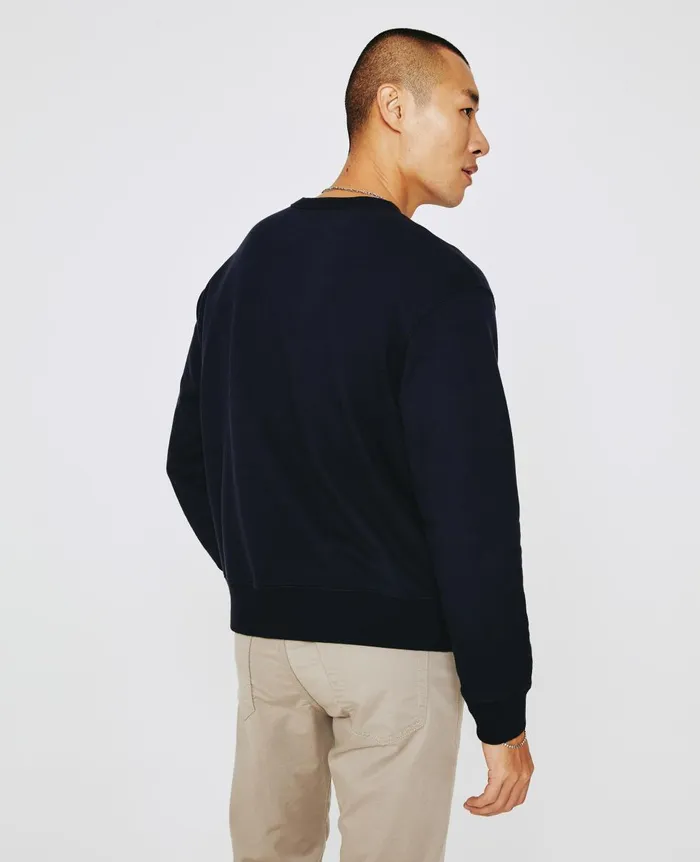 AG Jeans Arc Crew Deep Navy Men Tees AG Jeans Arc Crew Deep Navy Men Tees