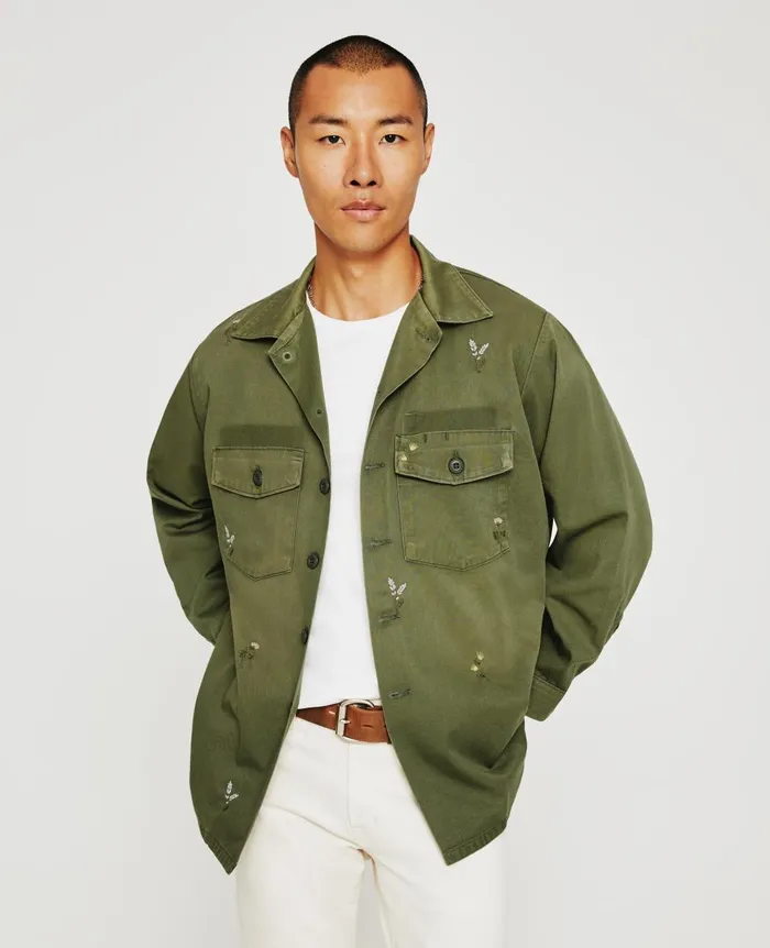 AG Jeans Blake Jacket Eb Super Bloom Vintage Green WomenMen Jackets AG Jeans Blake Jacket Eb Super Bloom Vintage Green WomenMen Jackets