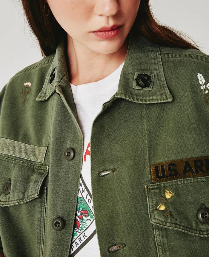 AG Jeans Blake Jacket Eb Super Bloom Vintage Green WomenMen Jackets AG Jeans Blake Jacket Eb Super Bloom Vintage Green WomenMen Jackets
