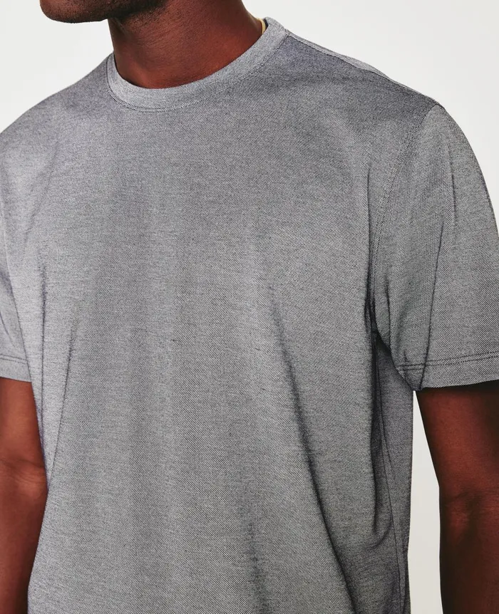 AG Jeans Bryce Crew Deep Navy Men Tees AG Jeans Bryce Crew Deep Navy Men Tees