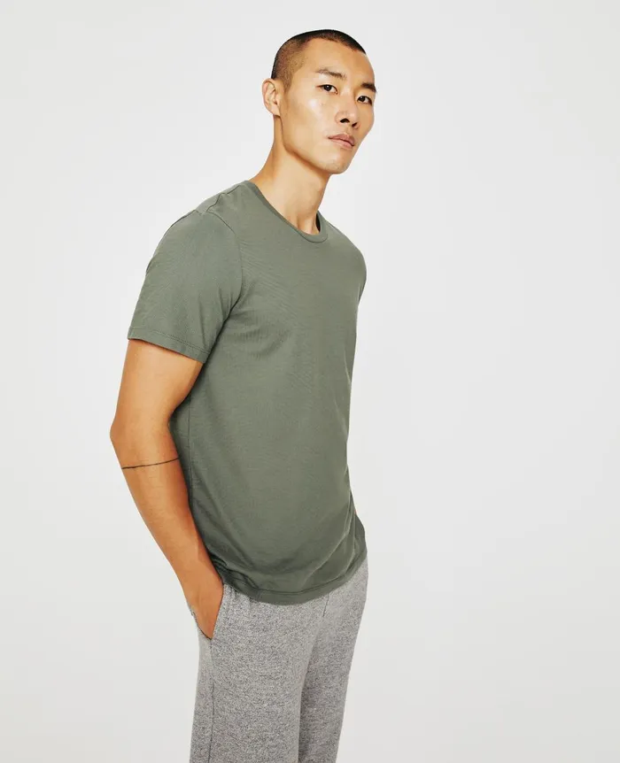AG Jeans Bryce Crew Hunter Sage Men Tees