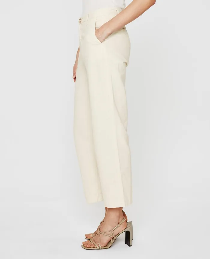 AG Jeans Caden Wide Leg White Cream Women Pants AG Jeans Caden Wide Leg White Cream Women Pants