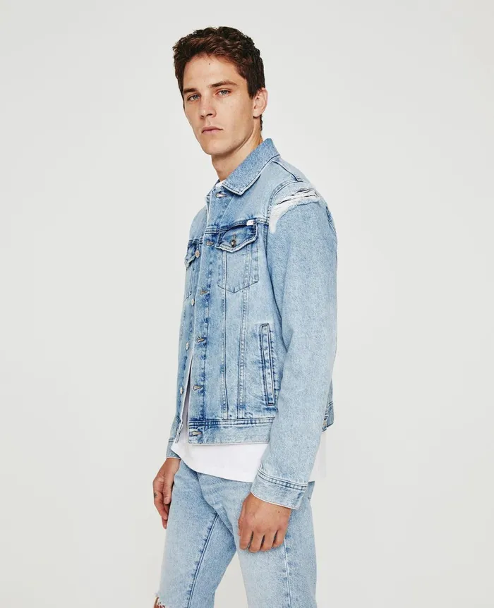 AG Jeans Dart Jacket 22 Years Tallahassee Destructe Men Jackets AG Jeans Dart Jacket 22 Years Tallahassee Destructe Men Jackets