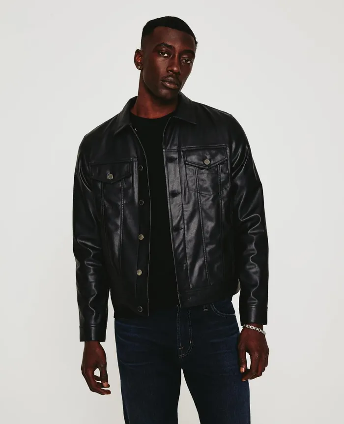 AG Jeans Dart Jacket True Black Men Jackets