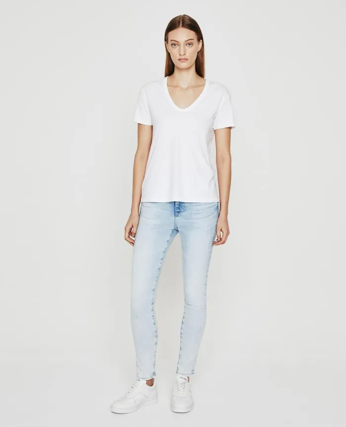 AG Jeans Farrah Skinny Ankle Vp Clear Sky Women Denim