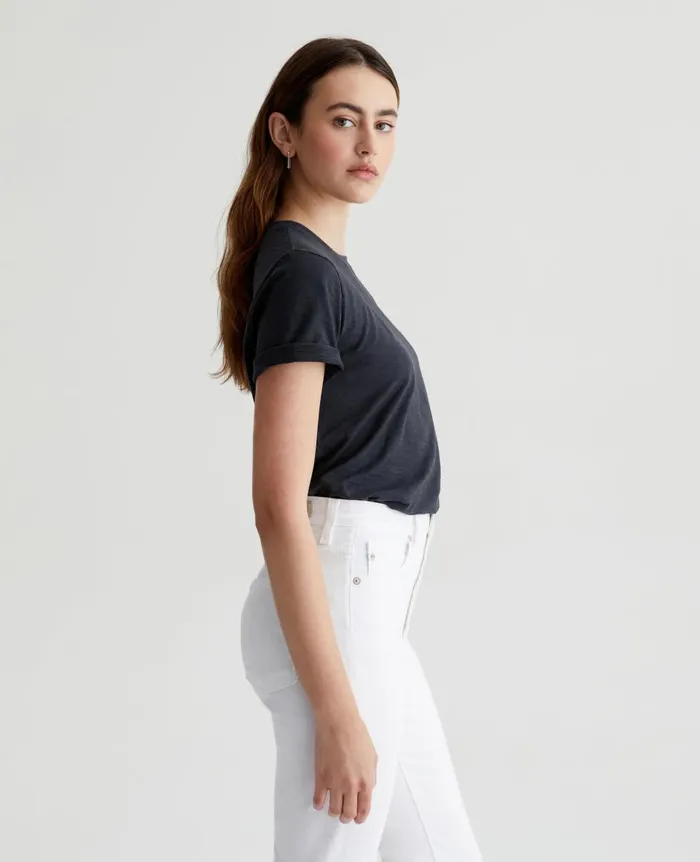 AG Jeans Jagger Crew 5 Years True Black Women Tees and Tanks AG Jeans Jagger Crew 5 Years True Black Women Tees and Tanks