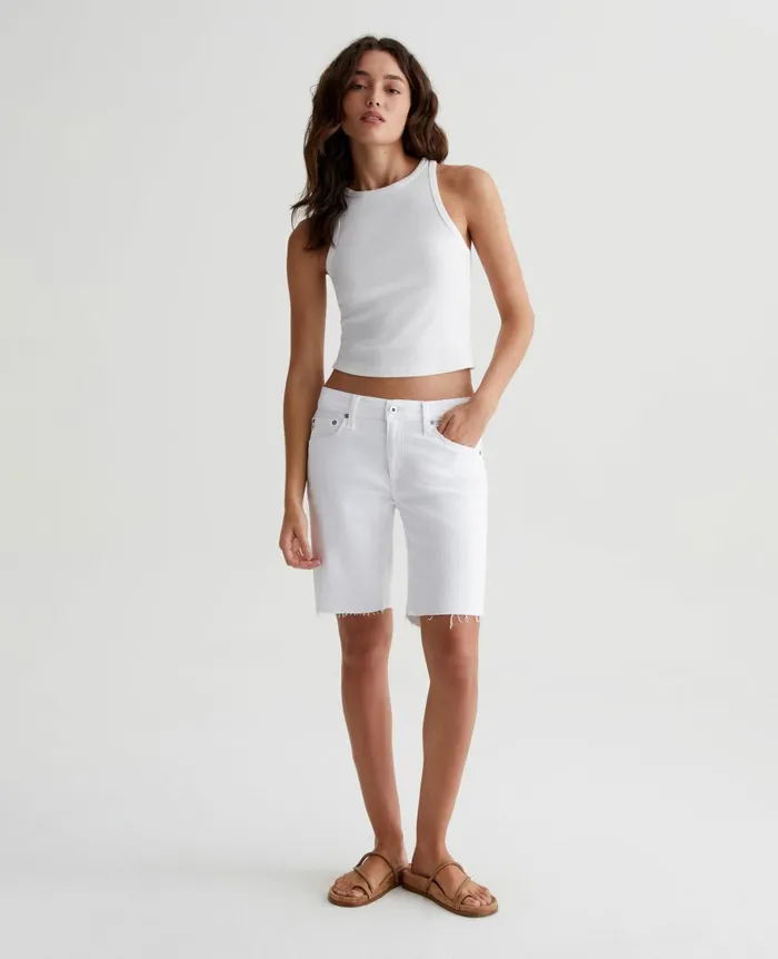 AG Jeans Olive Tank Exwhite Women Tees and Tanks AG Jeans Olive Tank Exwhite Women Tees and Tanks