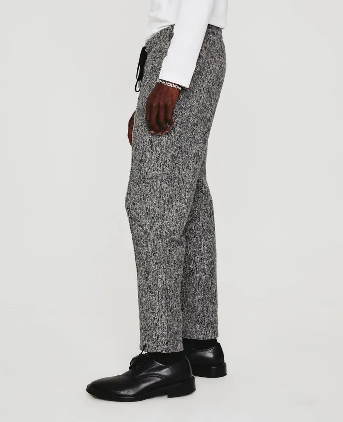 AG Jeans Wyatt Sweatpant Ikat Wool Heather Grey Multi Men Sweatpants AG Jeans Wyatt Sweatpant Ikat Wool Heather Grey Multi Men Sweatpants