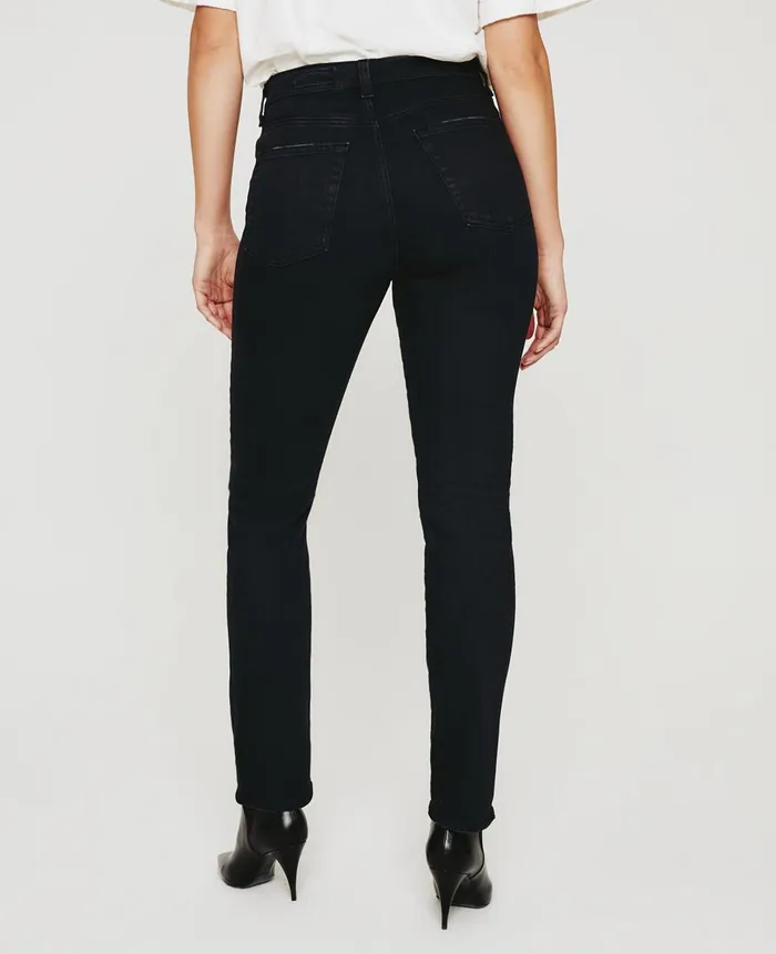 Alexxis Slim 3 Years Sulfur Black Women AG Jeans Denim Alexxis Slim 3 Years Sulfur Black Women AG Jeans Denim