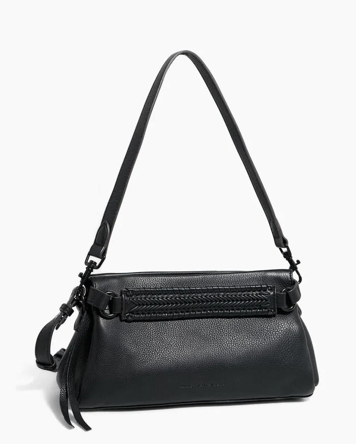 All For Love Convertible Crossbody Clutch Black With Shiny Black Women Aimee Kestenberg Clutches
