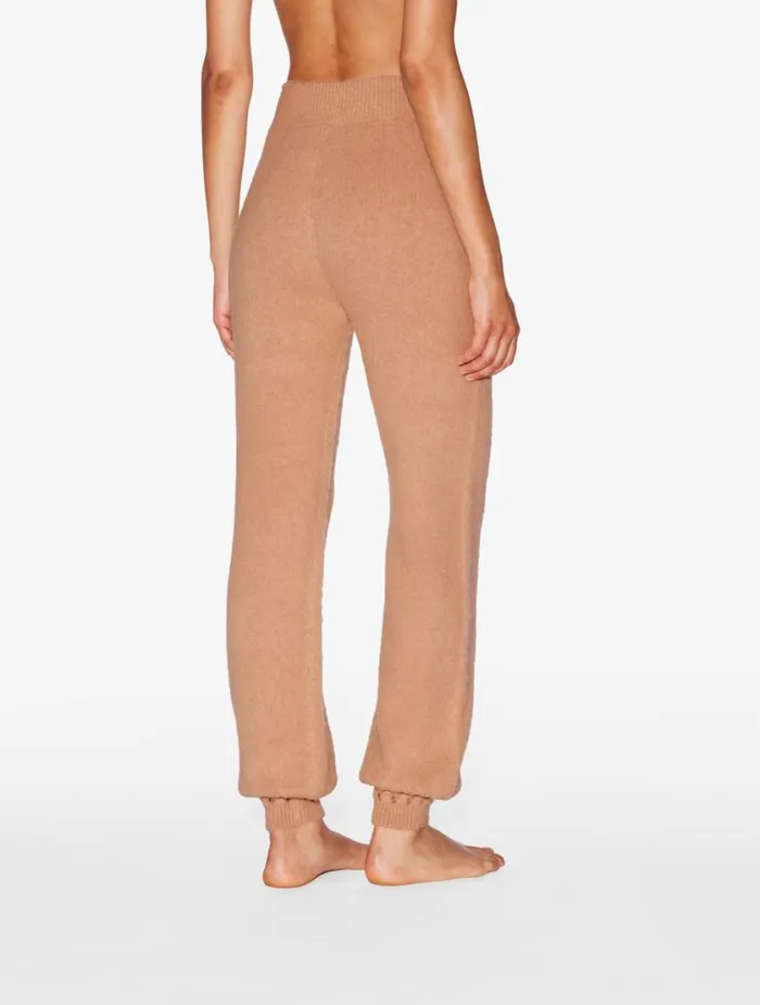 Alpaca Blend Trousers In Camel Sleepwear La Perla Loungewear