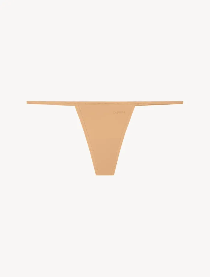 Amarettocoloured Invisible Gstring Lingerie La Perla G String and Thong