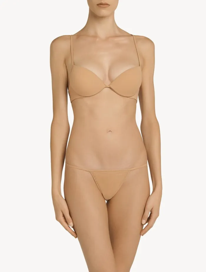 Amarettocoloured Invisible Gstring Lingerie La Perla G String and Thong