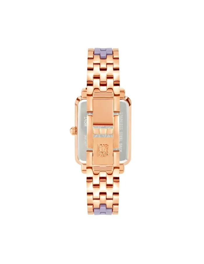 Anne Klein Ceramic Diamond Dial Watch Lavender Women Watches 038 Jewelry