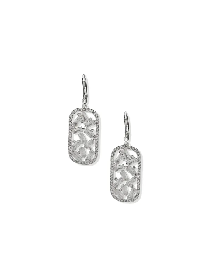 Anne Klein Confetti Drop Pierced Earrings Silver Tone Women Watches 038 Jewelry Anne Klein Confetti Drop Pierced Earrings Silver Tone Women Watches 038 Jewelry