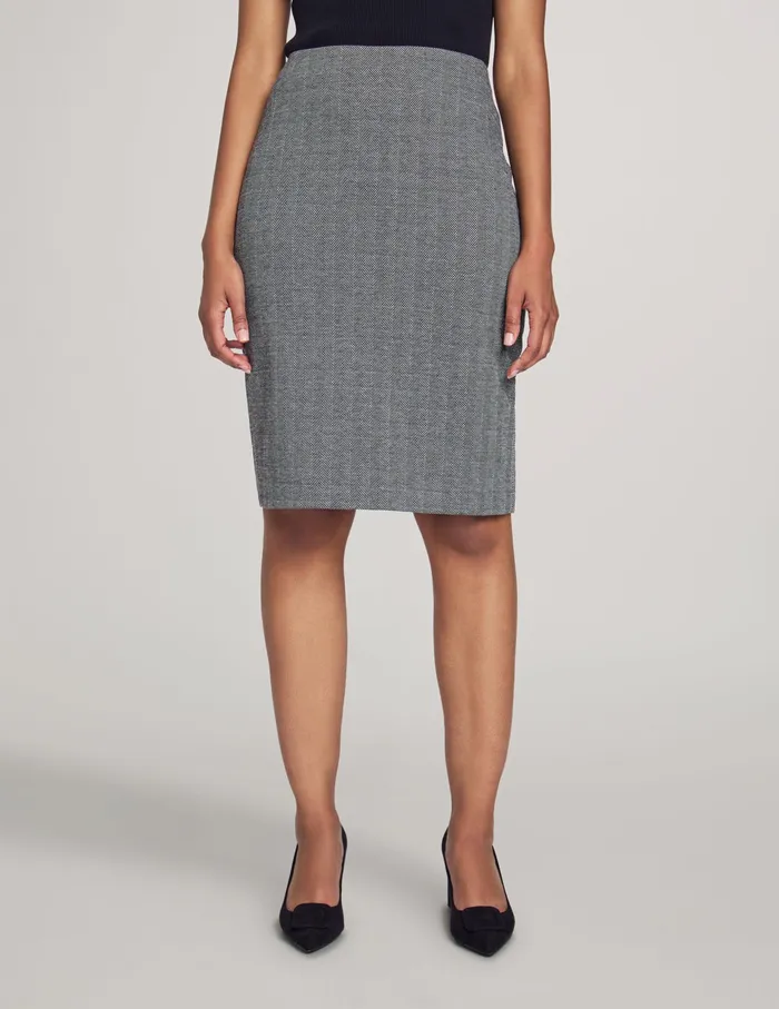Anne Klein Executive Collection Two Button Jacket With Pants And Skirt Anne Black Combo Women Clothing