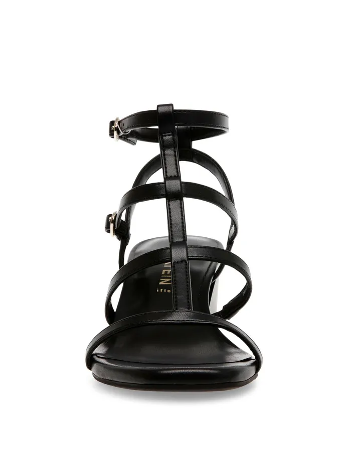 Anne Klein Mecca Dress Sandal Black Women Shoes