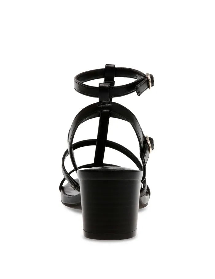 Anne Klein Mecca Dress Sandal Black Women Shoes