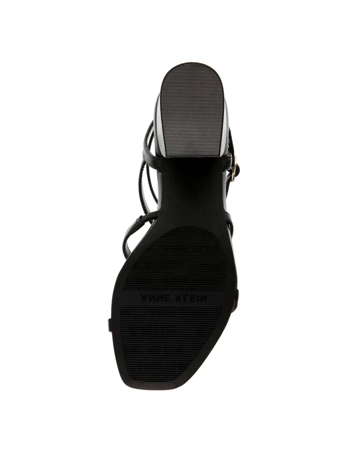 Anne Klein Mecca Dress Sandal Black Women Shoes