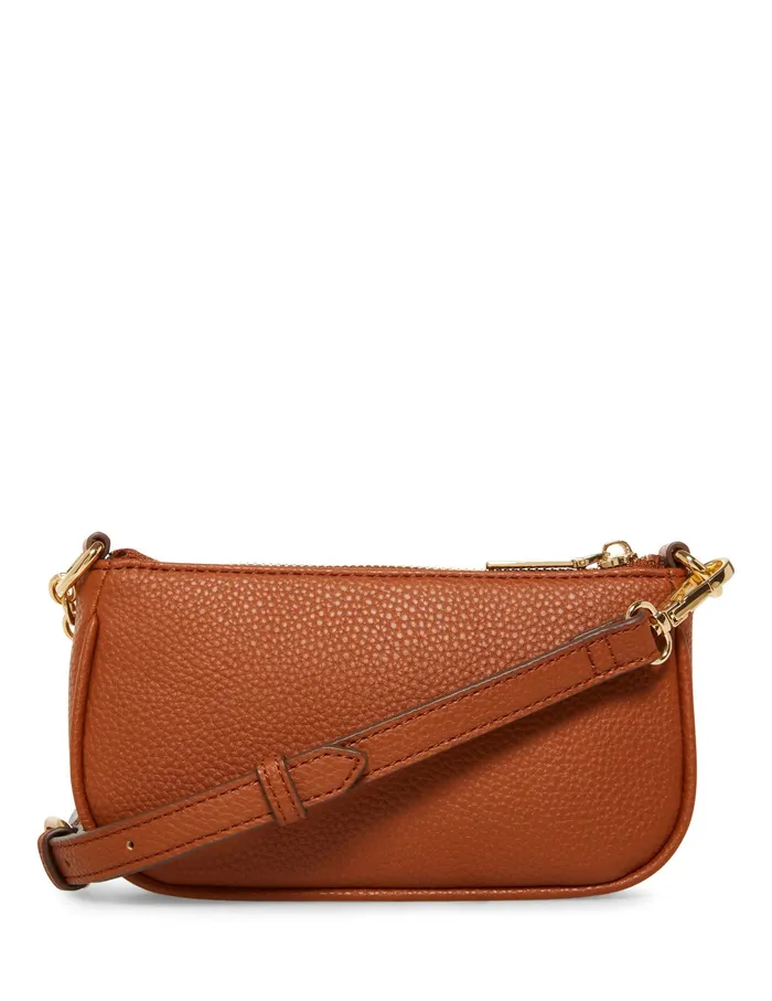 Anne Klein Mini Crossbody With Swag Chain Saddle Women Handbags