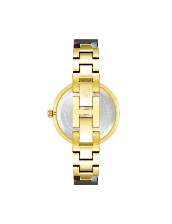 Anne Klein MultiColor Resin Watch Goldtone Women Watches 038 Jewelry
