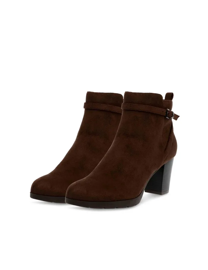Anne Klein Riah Bootie Dk Brown Ms Women Shoes