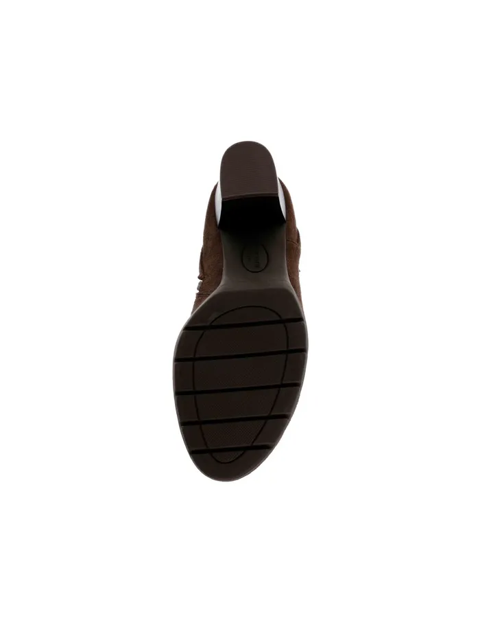 Anne Klein Riah Bootie Dk Brown Ms Women Shoes