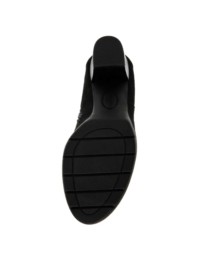 Anne Klein Rya Tall Boot Black Ms Women Shoes