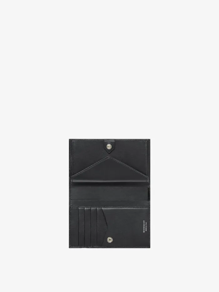 Antigona Wallet In Box Leather Black Women Givenchy Wallets and Card Holders