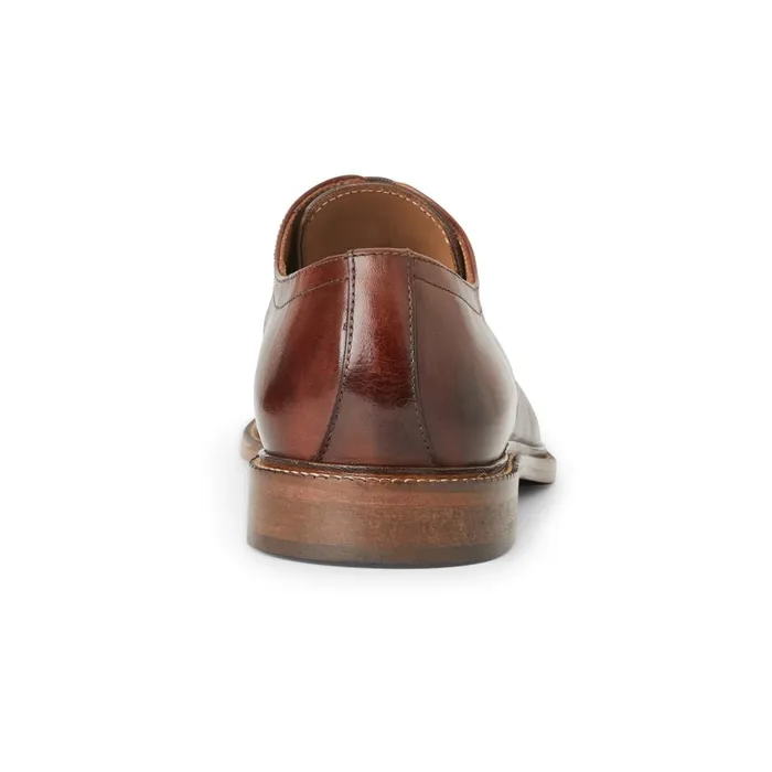 Aydin Cap Toe Leather DerbyCognac Men Bruno Magli Laceups and Oxfords