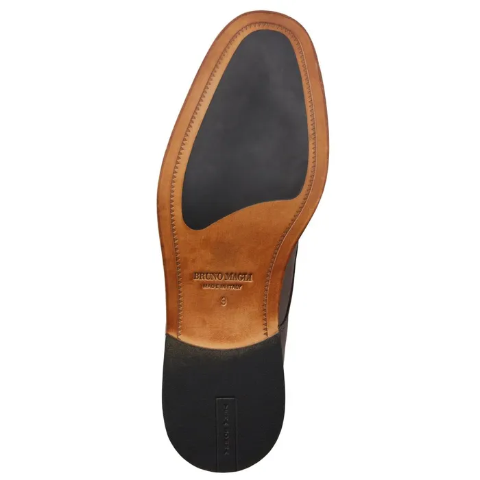 Aydin Cap Toe Leather DerbyCognac Men Bruno Magli Laceups and Oxfords
