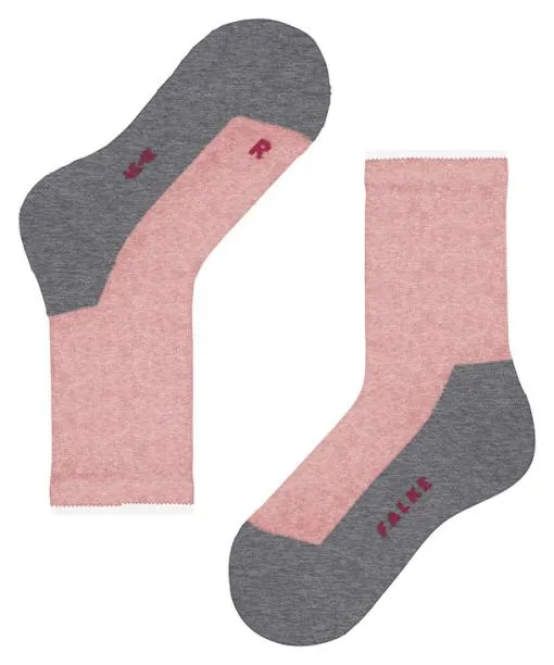 Babies and Kids Active Everyday Kids Socks Heather Pink Mel FALKE Socks