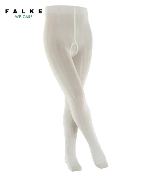 Babies and Kids Classic Rib Kids Tights Off FALKE Tights and Leggings